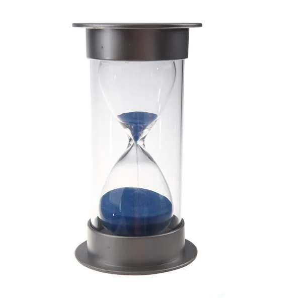 Пластик хрустальные песочные часы 10/15/30 минут песочные часы украшения таймер 3 цвета - Цвет: 30 Minutes