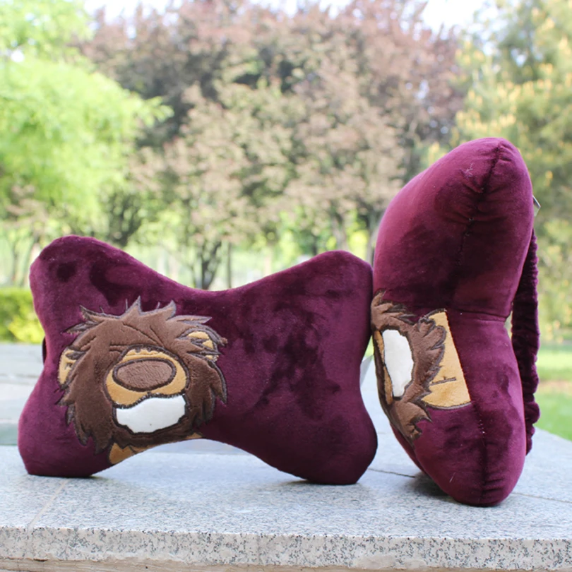 Car pillow The lion pattern pillows Soft and comfortable neck pillows A pair of two . Car pillow The lion pattern pillows Soft and comfortable neck pillows A pair of two .