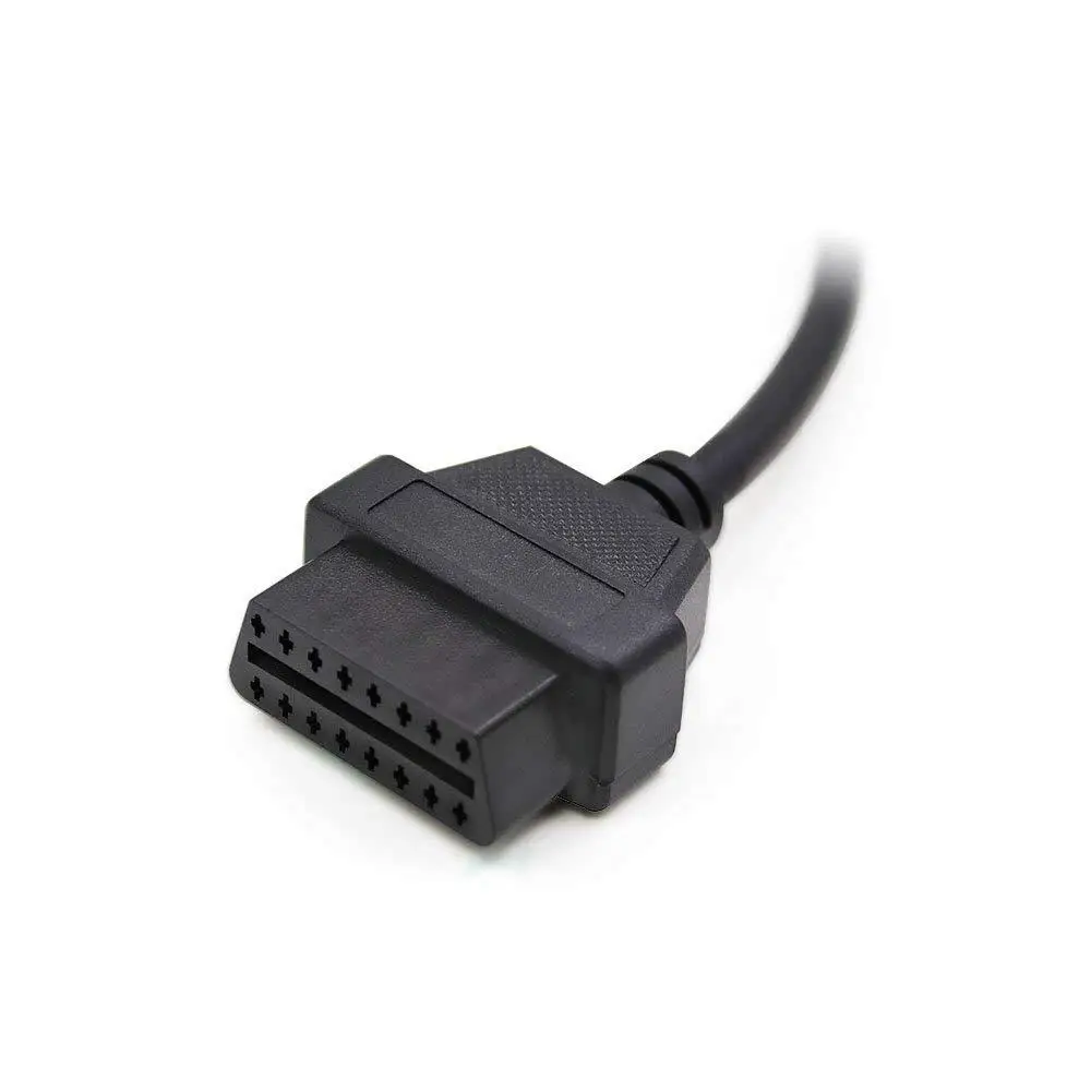 Для Kia диагностический Connerctor 20-контактный до 16-контактный OBD1 для OBD2 кабель Kia 20PIN Автомобильный Кабель диагностического прибора