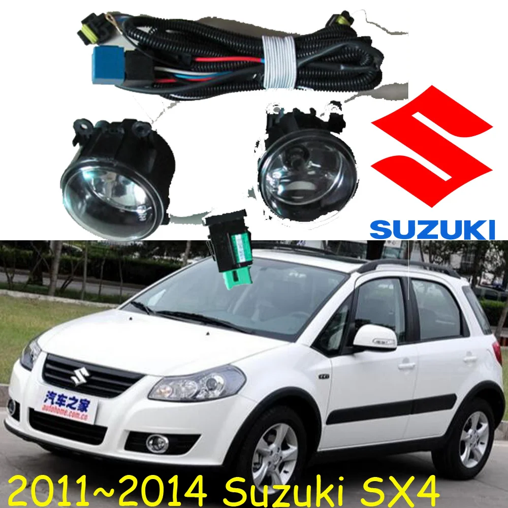 SX4 fog light,2004~2012,2pcs/set+wire of harness,