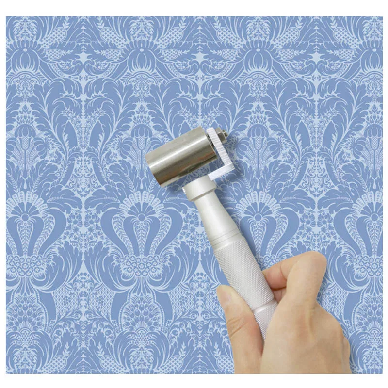 

Stainless Steel Handle Wallpaper Roller Pressure Roller Tool with Bearing Home Decor QJ888