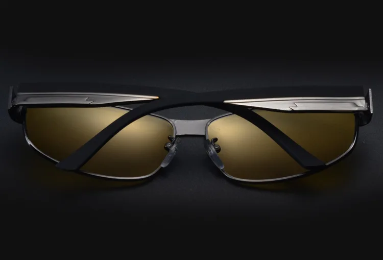 VCKA желтые поляризованные солнцезащитные очки для мужчин и женщин ночного видения очки вождения водителя пилот поляризованные солнцезащитные очки UV400