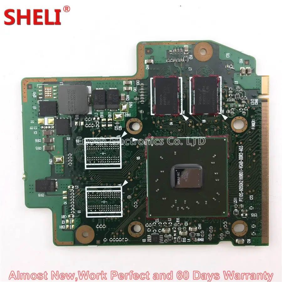 Видеокарта MOUGOL V000121540 для ноутбука Toshiba Satellite A300 A305 A305D материнская плата VGA серии