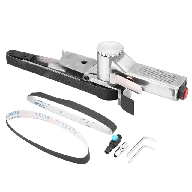 15000RPM 20mm Pneumatic Air Belt Sander Polisher Grinding Machine Tool