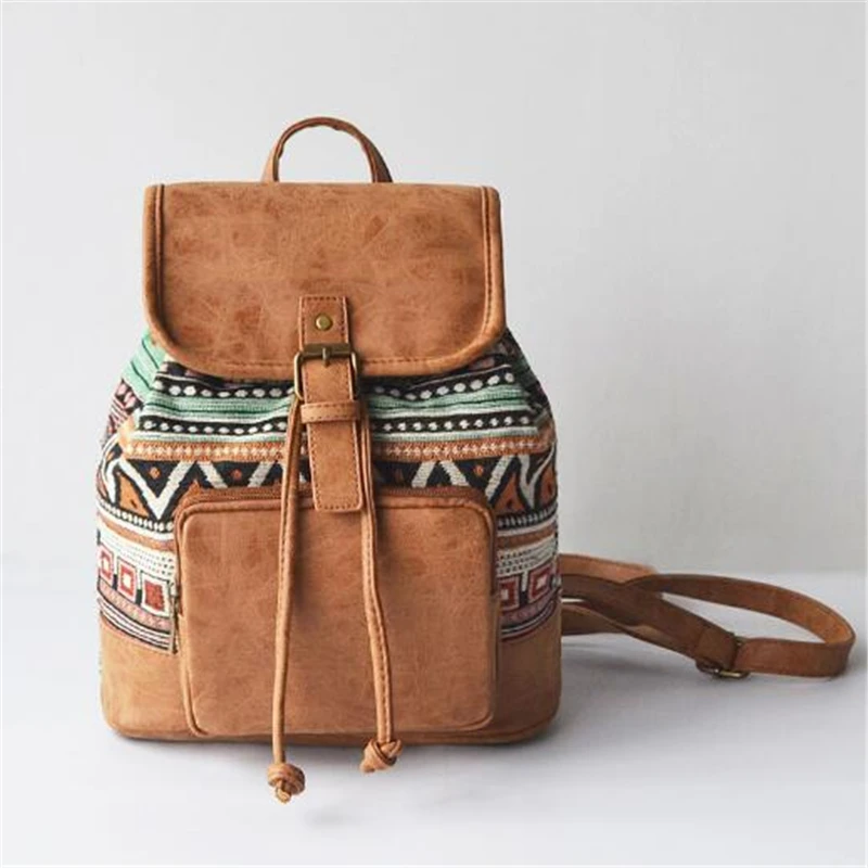 Женский рюкзак с принтом, брезентовые школьные сумки для подростков, сумка через плечо, дорожная сумка, рюкзак, Bolsas Mochilas Femininas