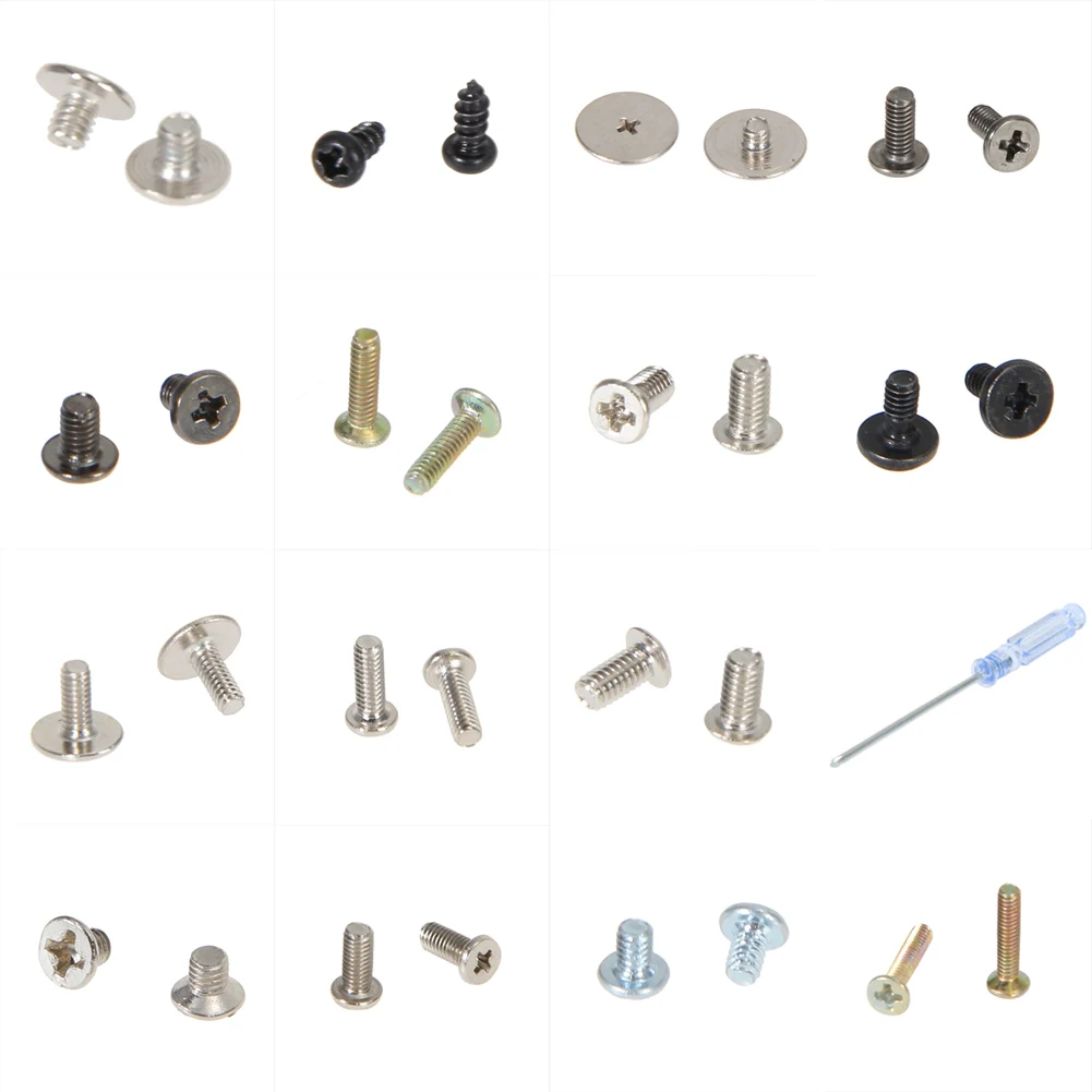 

300Pcs Laptop Screws Set Metal Assorted Screwdriver For Sony Dell Samung IBM HP With Screwdriver Laptop Repair Accessorie New