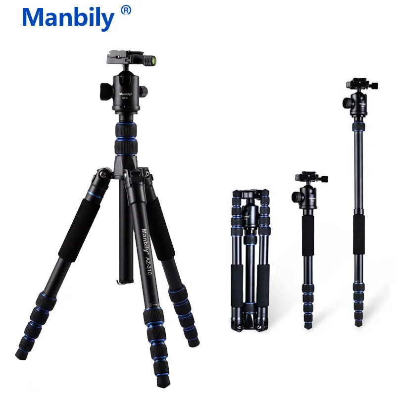 Профессиональный Трипод для камеры Manbily AZ310 портативный компактный с шаровой