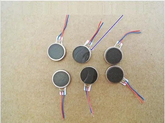 

30pcs/lot 12MM*2.8 MM Micro Button / coin / pancake Type Vibration Motor 2 V-5 V High Magnetic and Vibratory sensation