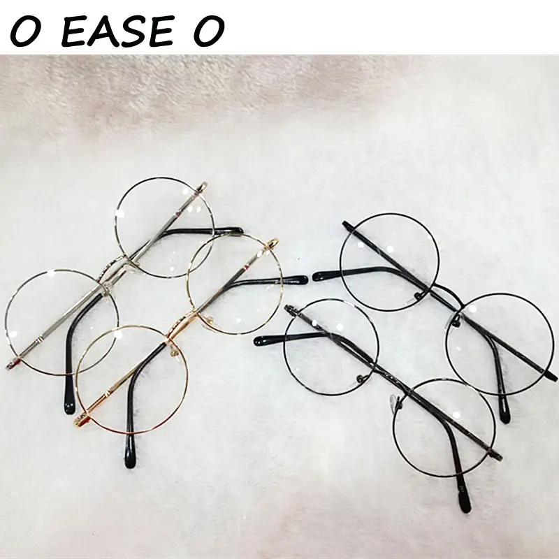 

2017 Fashion Retro Vintage Eyewear Full Frame Glasses Round Optical Frame Unisex Comfortable Glasses Prescription Spectacles