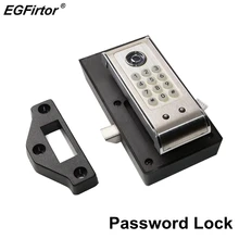 Security Alarm Wood Door Stainless Steel Password Door Lock Electronic Password Cabinet Smart Lock Locker Hotel Lock File Lock