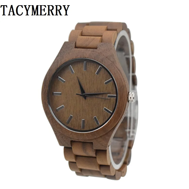 2019 Fashion Business Wooden Watch For Men Full Wooden Wristwatch With Japan MIYOTA 2035 Movement In a Gift метро 2035