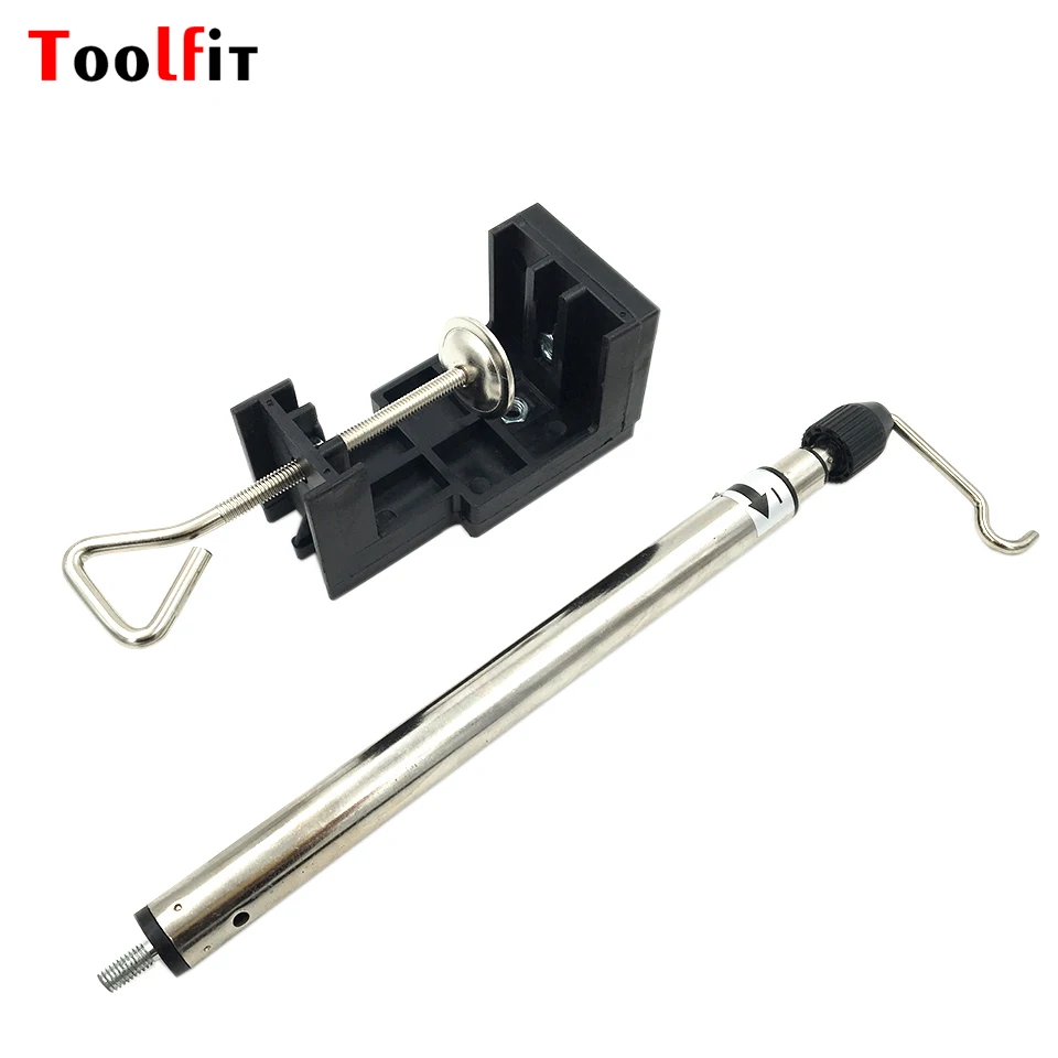 Electric drill stand with adjustable height Make your hand