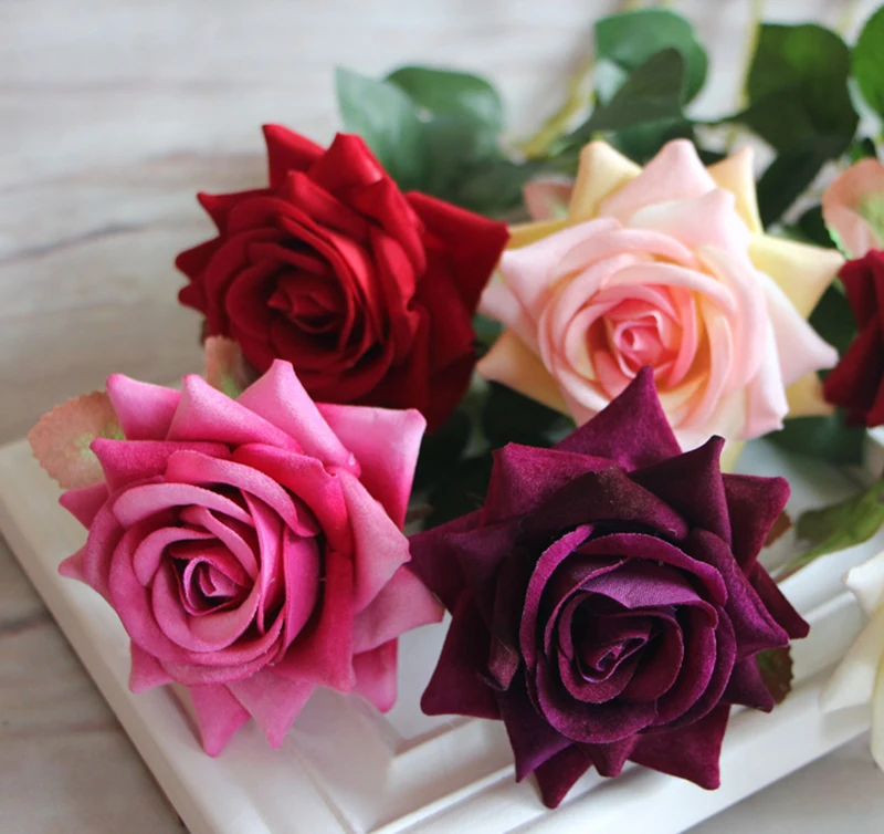 Online Buy Wholesale red velvet roses from China red velvet roses
