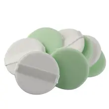 8 шт спонж для пудры затяжки женские губки для лица мягкая пуховка для пудры красота основа Косметика сухой и влажной двойного использования Инструменты