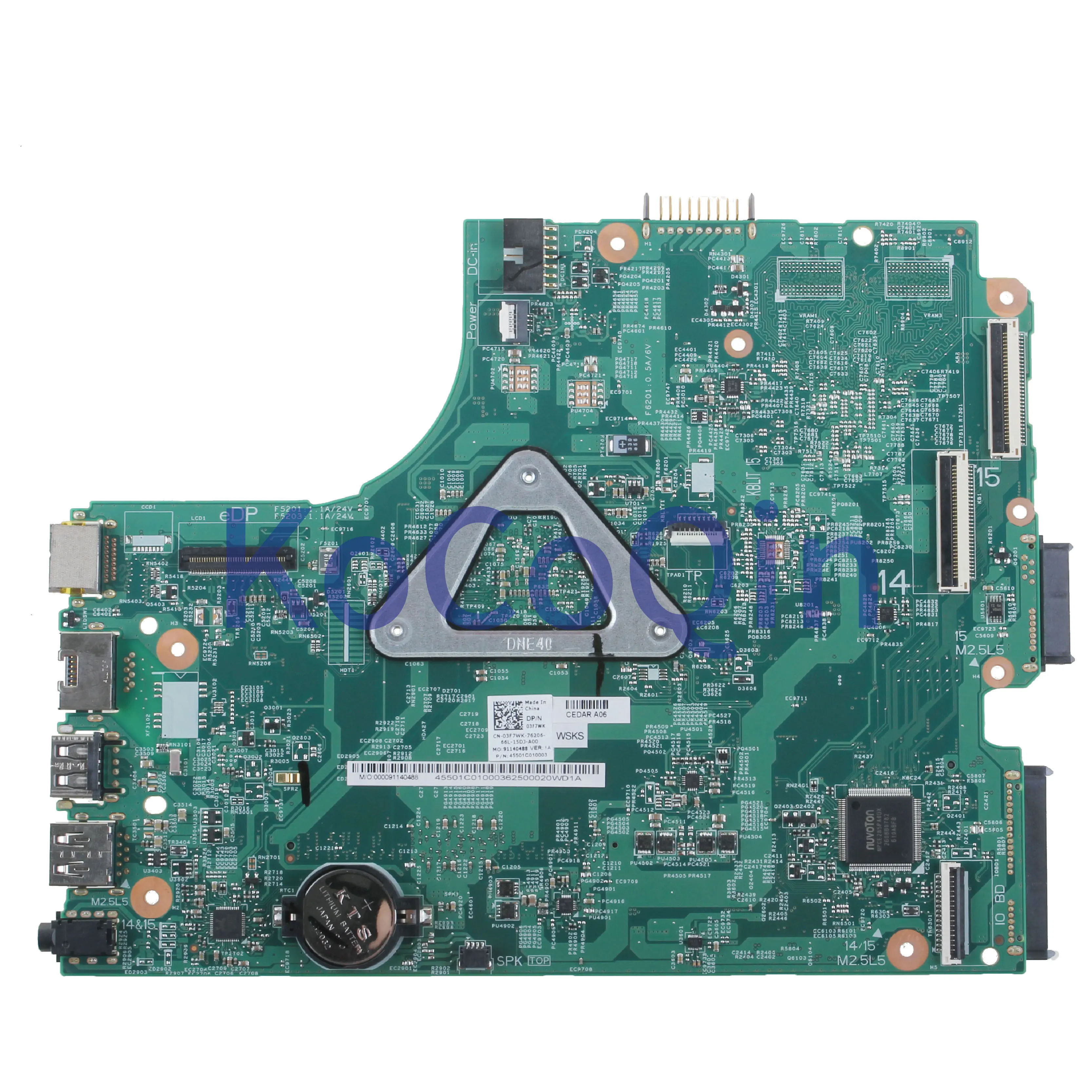 Материнская плата для ноутбука KoCoQin Dell Inspiron 15 3441 3541 3442 3542 системная 13283 1 Φ