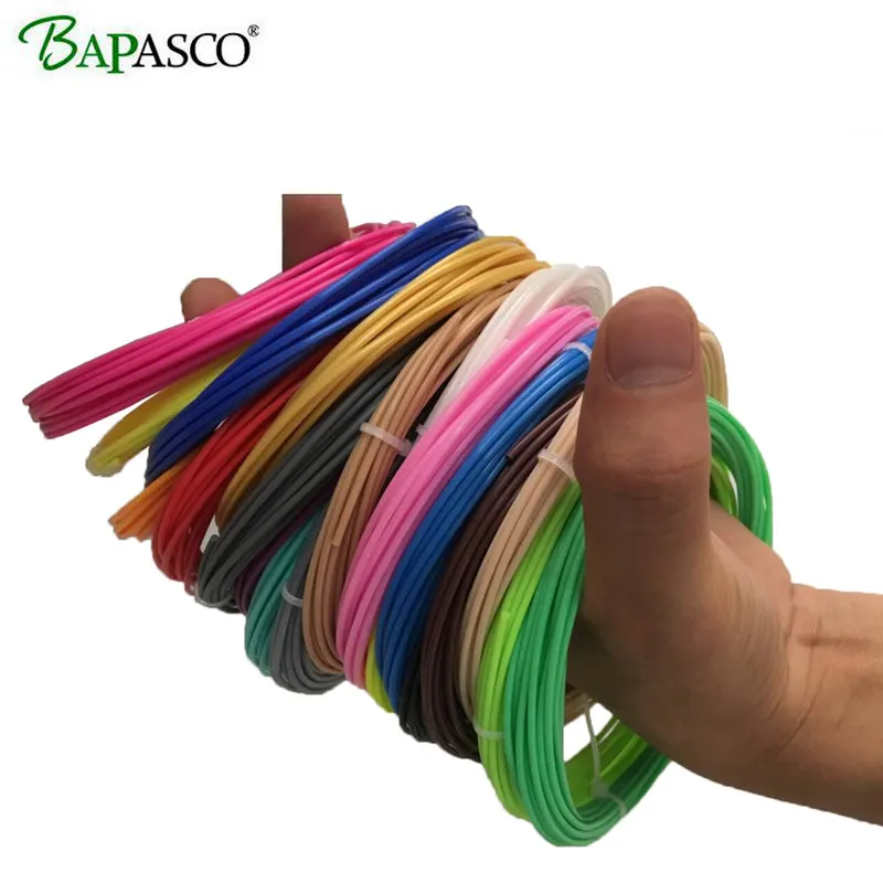 

BAPASCO PCL filament 1.75mm 3d printed pen plastic silk low temperature printed drawing creation printed safety materials
