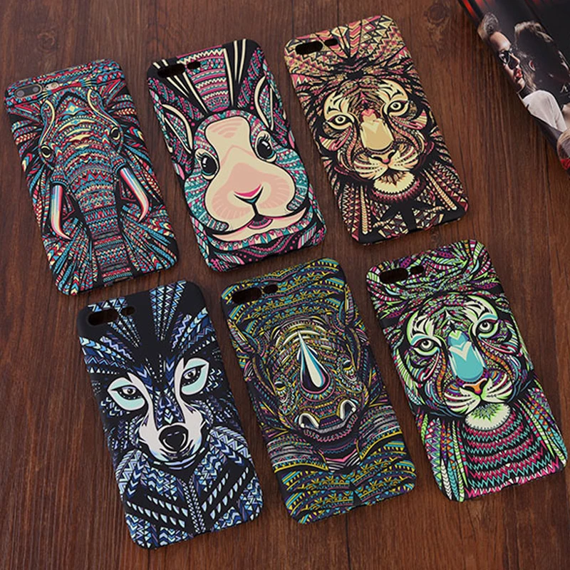 

KaiNuEn Coque,Case, cover For Xiaomi Redmi Note 4 4X Note4 X mobile phone elephant tiger animal avatar hard plastic original