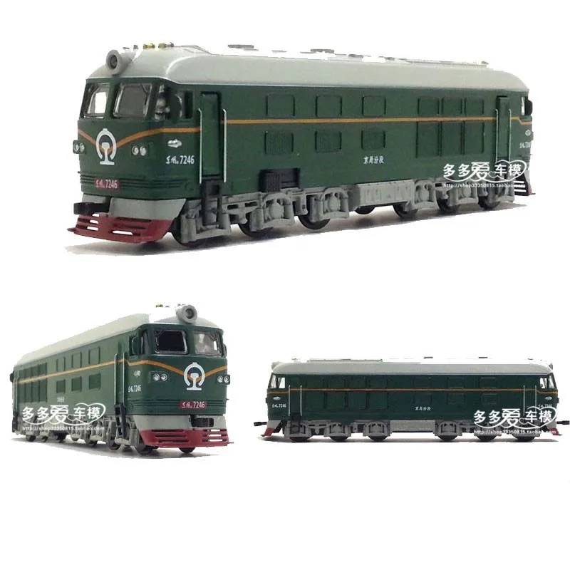 1: 87 сплав дизель Ретро поезд модель игрушечные машинки локомотив внутреннего сгорания акустооптические игрушки для детей Подарки