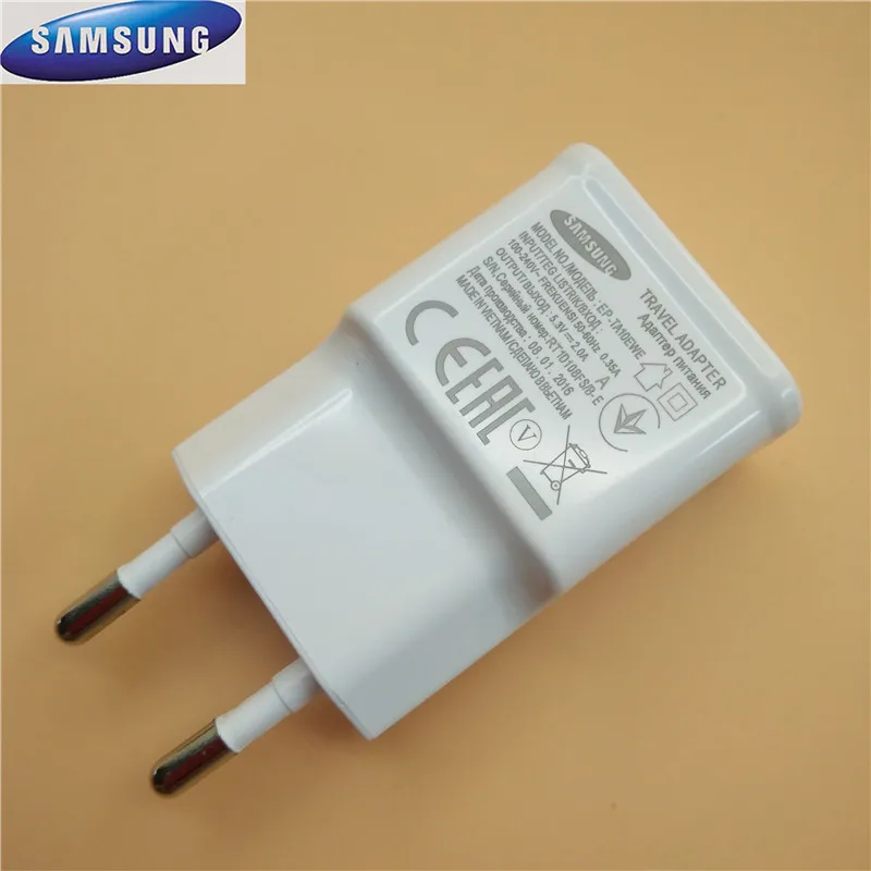

Original 5.3V 2A EU charger, USB 3.1 Type C Cable Fast Charge Data Line sync For Samsung Galaxy S8 S9 Plus A3 A5 A7 2017 Note 8