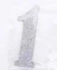 Bluehat with Silver1 Милые золотые шляпы для вечеринки по случаю Дня рождения ручной работы, шапка принцессы, блестящие украшения с кружевом для детей, Детский декор для вечеринки в честь Дня Рождения - Цвет: Bluehat with Silver1