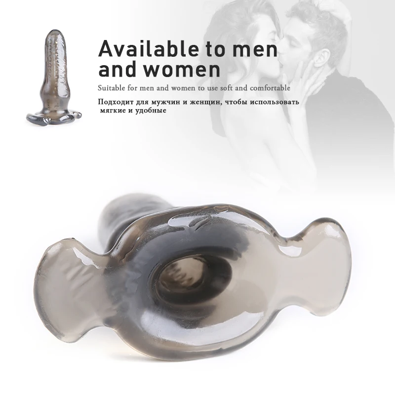 Anal Fliexible Soft Dilator Hollow Enema Anal Plug Male Prostate Massager Open Expander Butt Plug Anus Bea_voghion.com