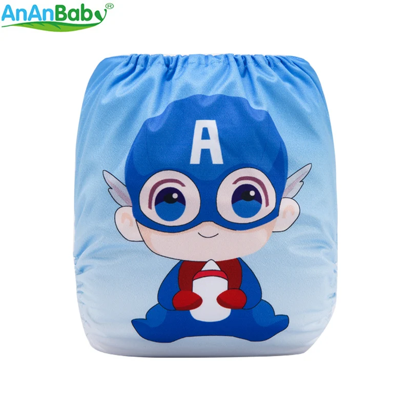 One Size Fit All Cloth Nappy And Washable Breathable PUL Position Prints Cloth Diapers China Supplier DY Series