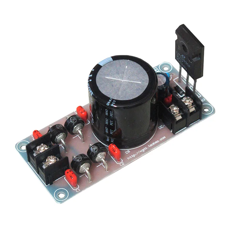 LM317T linear adjustable amplifier power supply board in Amplifier