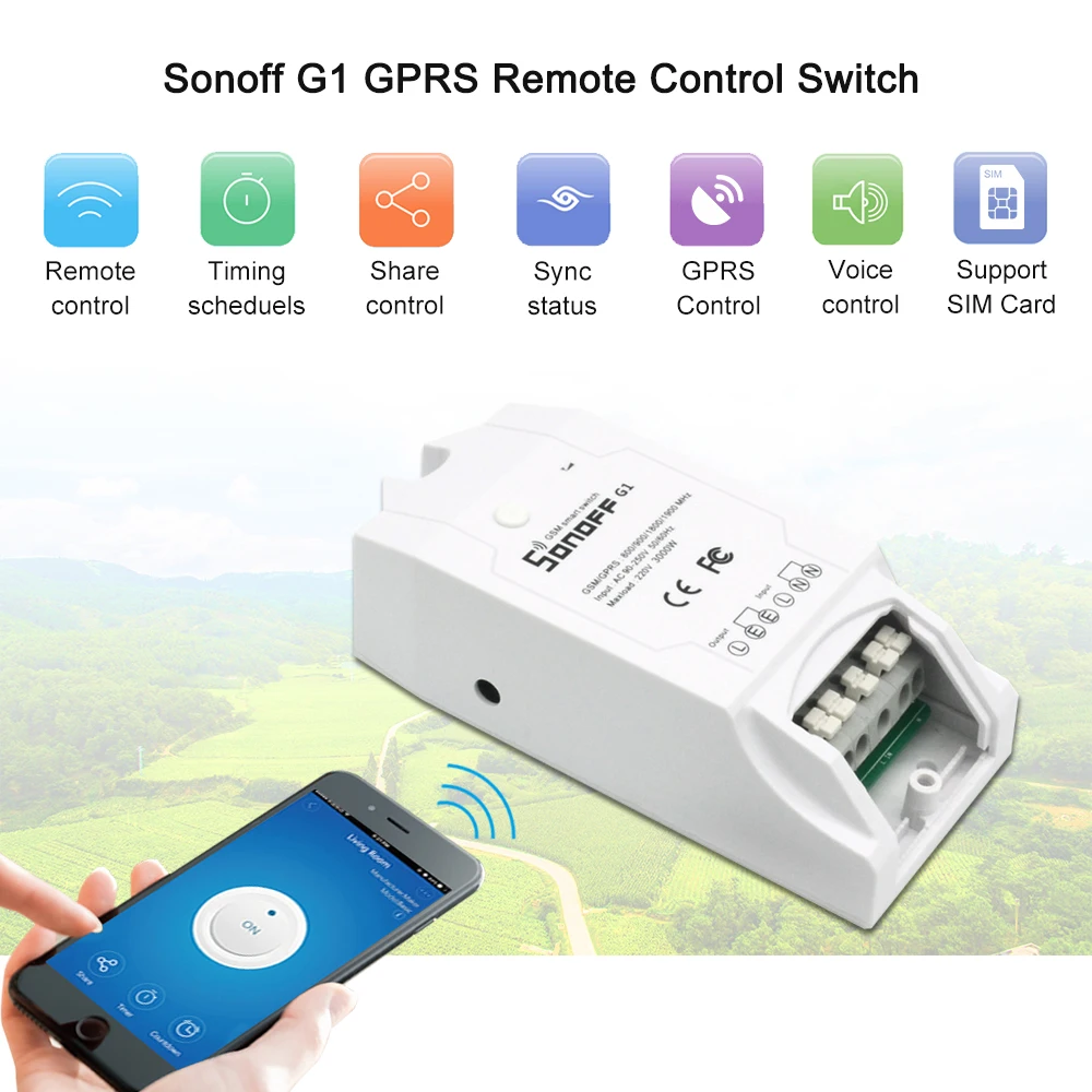 Smart Switch Compatible with Alexa for Google Home Timer Remote Control