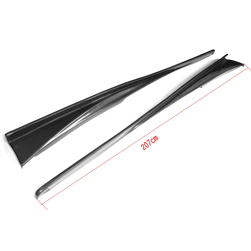 Боковые юбки из углеродного волокна для Lexus IS200 IS250 IS300 IS350 IS F Sport Sedan 4 Door 2013 2016 2 шт.