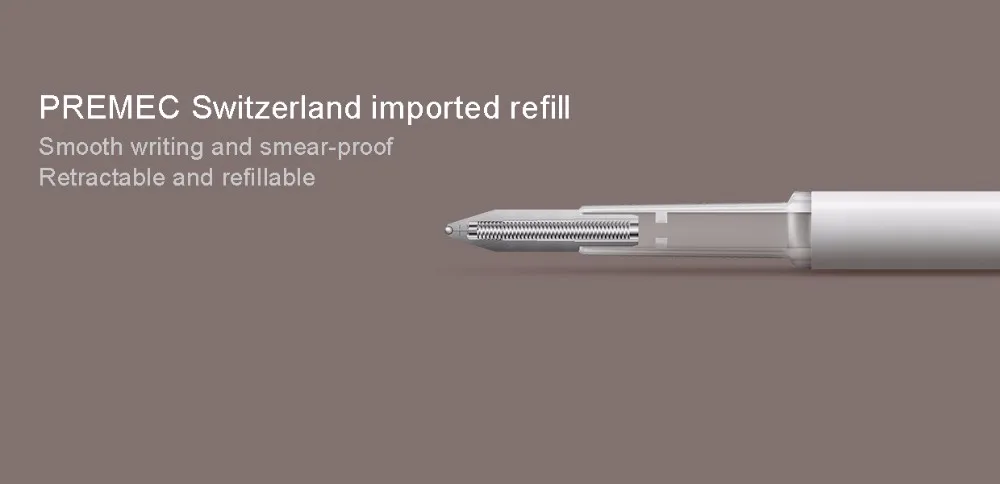 Xiao mi jia Sign Pen mi Pen 9,5 мм ручка для подписи PREMEC Smooth Switzerland Refill mi Kuni японские чернила(черный/синий) лучший подарок