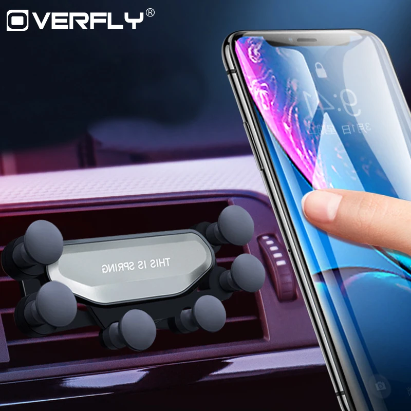 Gravity Car Phone Holder Car Air Vent Mount Holder Mobile Phone Stand Universal Smartphone Cell phone Support for For iphone X Gravity Car Phone Holder Car Air Vent Mount Holder Mobile Phone Stand Universal Smartphone Cell phone Support for For iphone X
