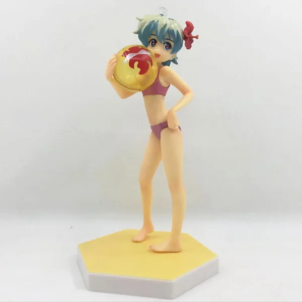 

Anime Girls Und Panzer Darjeeling Swimsuit Ver PVC Action Figure Collectible Model doll toy 10cm