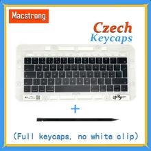 Original A1706/A1707/A1708 Czech Keycaps For Macbook Pro/Air Retina 13″ 15″ A1932/A1990/A1989 CZ Keys Replacement Keyboard