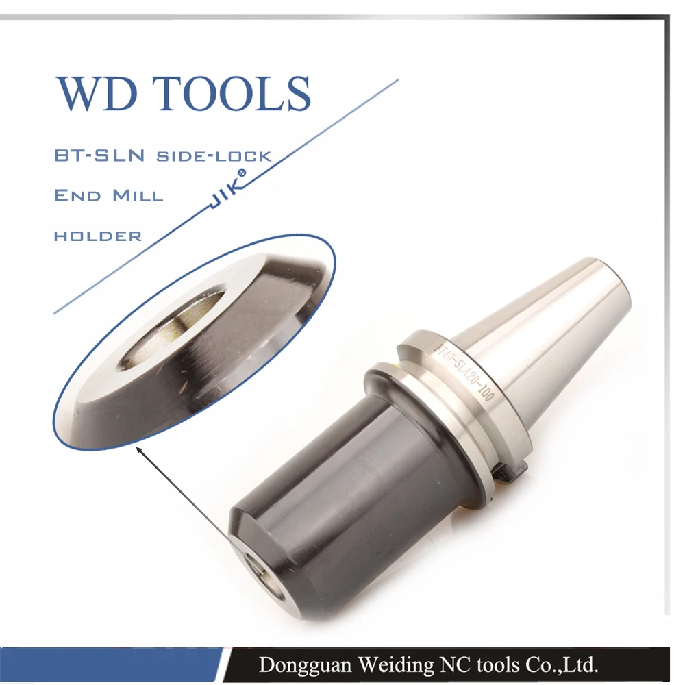 

BT40 SLA32 100mmL Side Lock u drill tool holder Type Clamping Weldon shank tools U Drill Holder