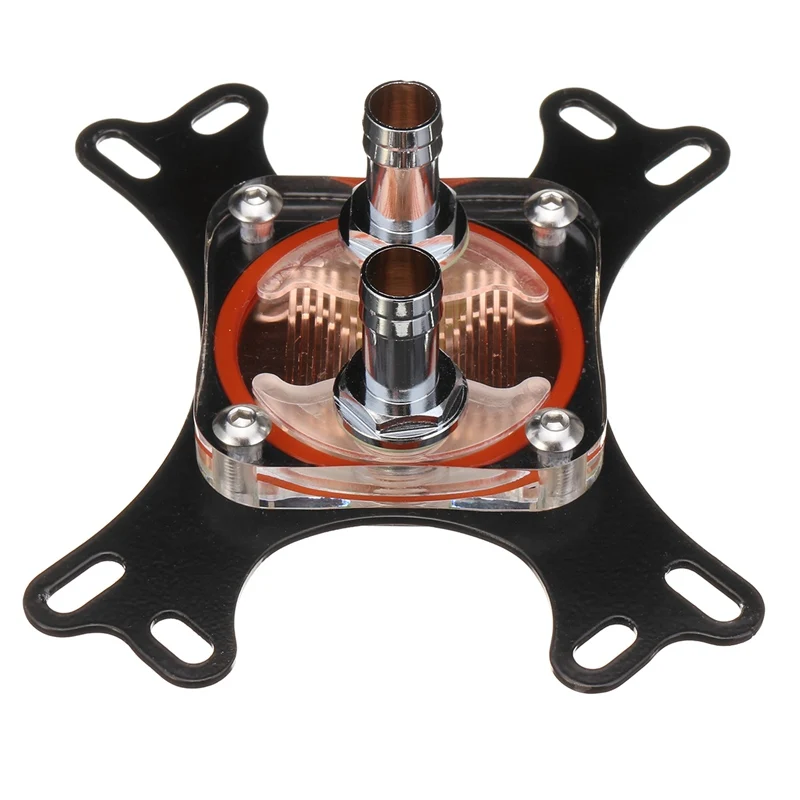 

New CPU Water Cooling Block Waterblock 50mm Copper Base Cool Inner Channel High quality Computer water Cooling Cooler For CPU