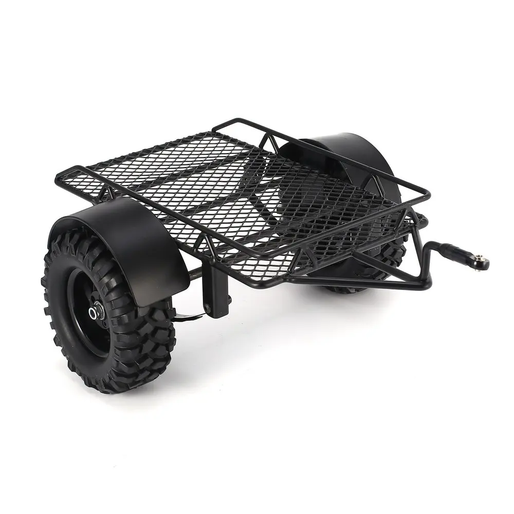 1/10 моделирование трейлер Хоппер Trail для Tamiya Cc01 осевой Scx10 90046 90048 4wd D90 Traxxas Trx-4 RC Гусеничный прицеп Frame