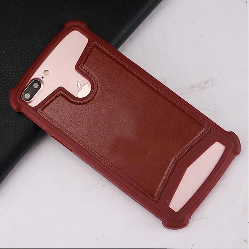 

Highscreen Power Rage / Ice Evo Case Silicone Back Leather Soft TPU Phone Protective Cover for Highscreen Razar Pro / Wallet