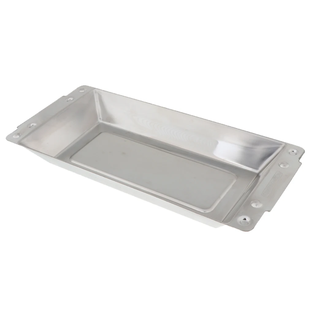 

Grill Pan Non-stick Plate Cooking Grill Pan Stainless Steel Frying Pan Camping BBQ Universal Tray