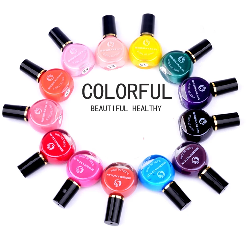 

26 Colors 10ml Stamping Polish Varnish Nail Plate Printing Polish Stamping Template Stencil DIY Nail Art Tools