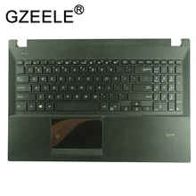 GZEELE английская(США) клавиатура ободок верхняя крышка для ASUS E500 E500C E500CA P500 P500C P500CA и Упор для рук