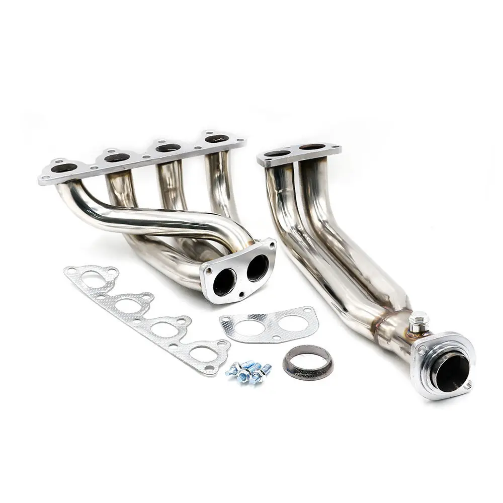 STAINLESS STEEL PIPING HEADER MANIFOLD EXHAUST FOR HONDA CIVIC 88 00 EG