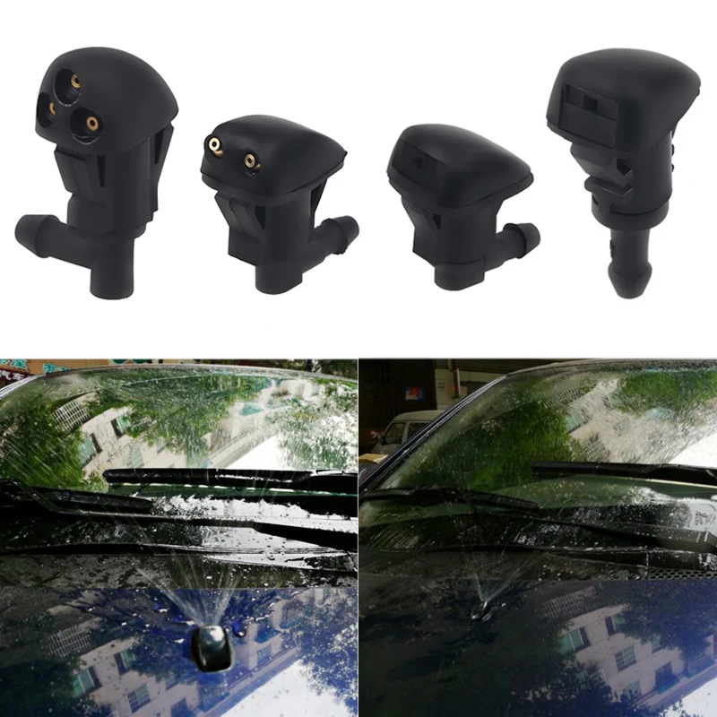 

4 Models for Dodge Jeep Toyota car rain nozzle windshield washer wiper sprinkler for Chevrolet Cruze Chrysler wiper accessories