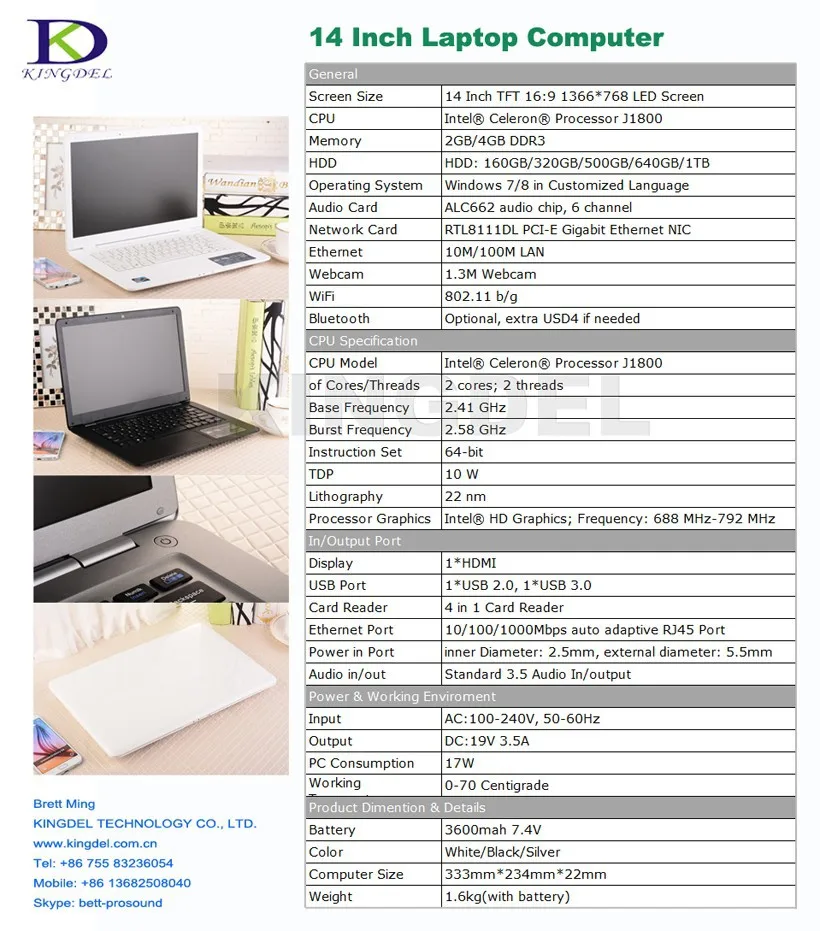 Specification-