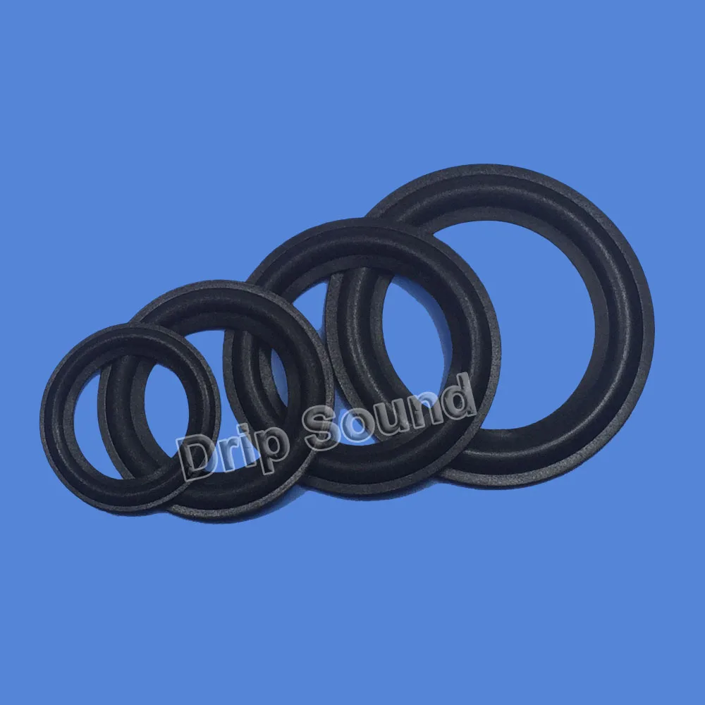 

2pcs 2"/2.5"/3"/3.5" inch Speaker Foam Edge Subwoofer Surround Circle Replacement Repair Parts