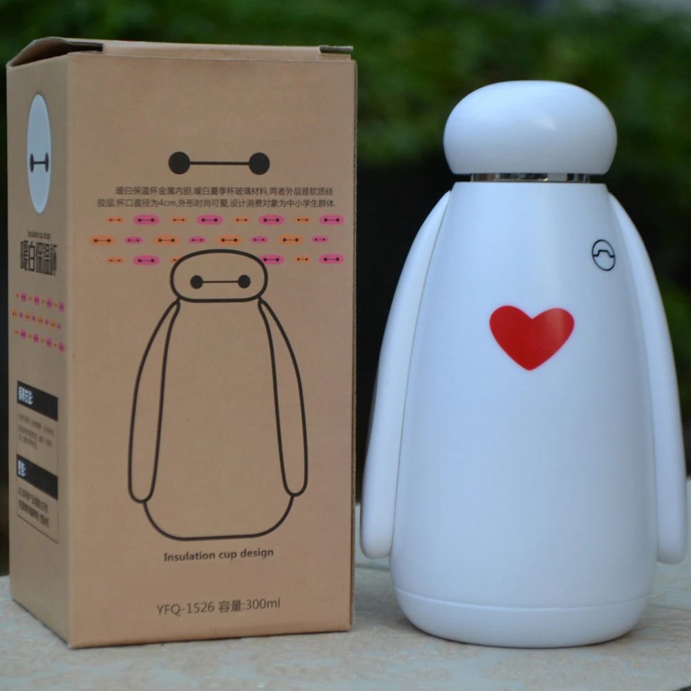 300 мл Из Нержавеющей Стали С Вакуумной Изоляцией Бутылке Термос Drinkware Кофе Чай