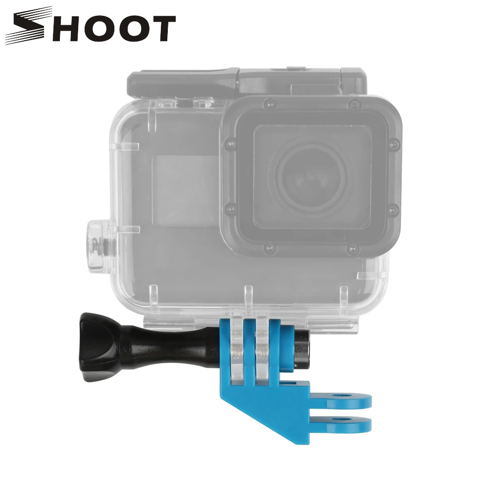 

SHOOT 90 Degree Direction Tripod Adapter for GoPro Hero 7 6 5 Eken H9 SJCAM SJ4000 Xiaomi Yi 4K Action Camera Holder Mount Kits