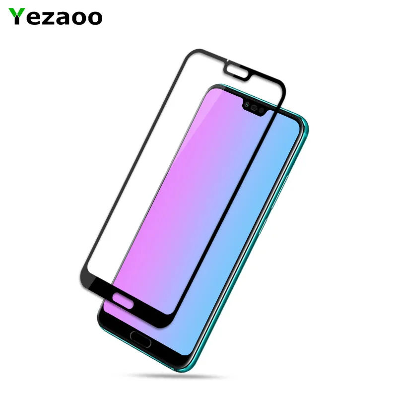 

yezaoo 5D Full Coverage Tempered Glass For Huawei Honor 10 lite 8 9 Lite 6X 7X 8X View 10 9 Nova 3I phone Screen Protector film