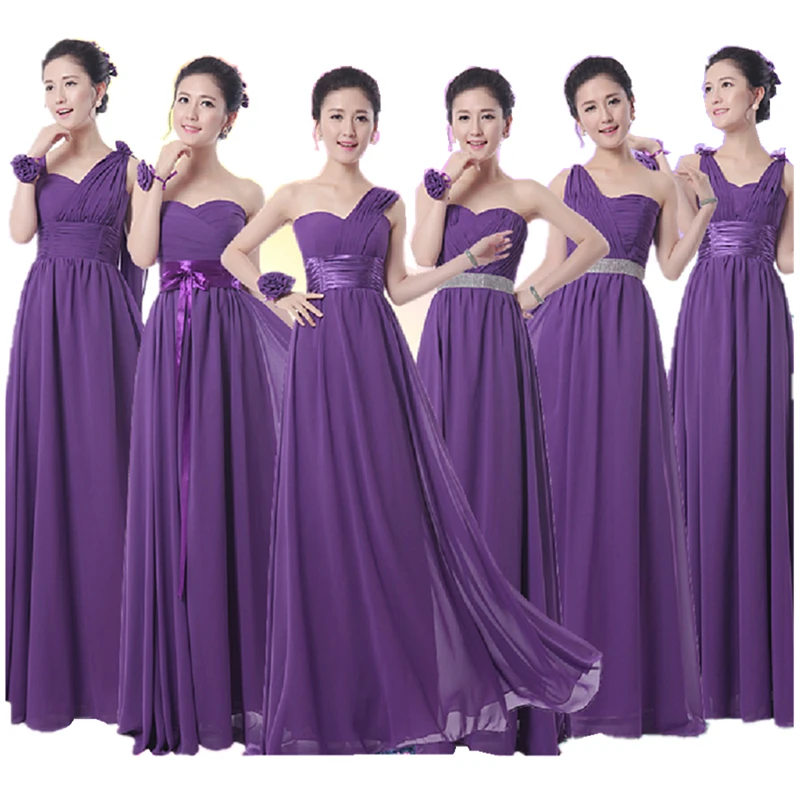 Royal Purple Wedding Dress