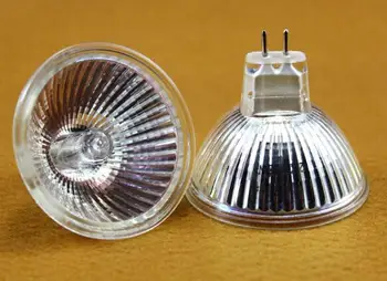 

10PCS/lot Super Bright Dimmable MR16 GU5.3 Halogen Spot Light 12V/220V 20/35/50W Halogen Bulbs Cup Shape Lamp Clear Quartz Glass