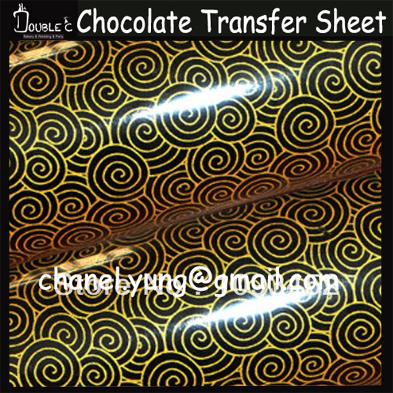 

10PCS 32x21cm Chocolate Transfer Sheet,DIY Chocolate Mold,Chocolate Printed Sheet,Chocolate Decoration,Cake Decoration
